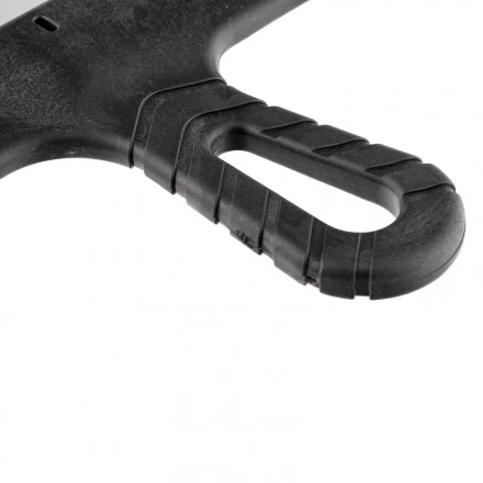 Шпатель из нержавеющей стали 250 мм зуб 8 х 8 мм пластмассовая ручка Россия 85143 купить в Когалыме