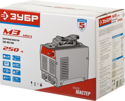 Сварочный инвертор ММА ЗАС-М3-250 серия МАСТЕР купить в Когалыме