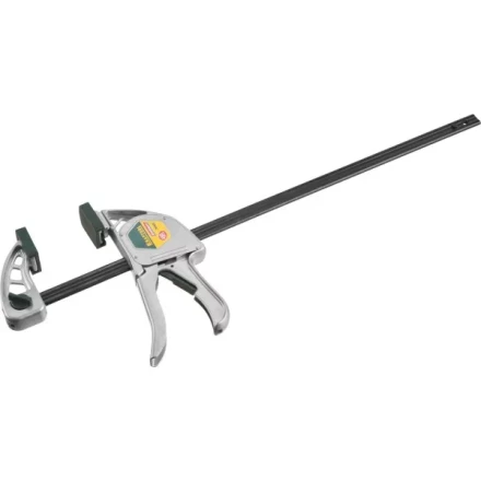 Струбцина "EcoKraft" ручная пистолетная, KRAFTOOL 32228-45, металлический корпус, 450/650мм, 200кгс 32228-45 купить в Когалыме