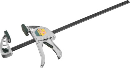 Струбцина &quot;EcoKraft&quot; ручная пистолетная, KRAFTOOL 32228-45, металлический корпус, 450/650мм, 200кгс 32228-45 купить в Когалыме
