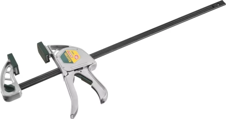 Струбцина "EcoKraft" ручная пистолетная, KRAFTOOL 32228-45, металлический корпус, 450/650мм, 200кгс 32228-45 купить в Когалыме
