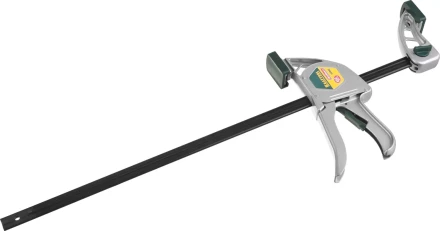 Струбцина "EcoKraft" ручная пистолетная, KRAFTOOL 32228-45, металлический корпус, 450/650мм, 200кгс 32228-45 купить в Когалыме