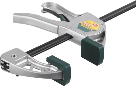 Струбцина "EcoKraft" ручная пистолетная, KRAFTOOL 32228-45, металлический корпус, 450/650мм, 200кгс 32228-45 купить в Когалыме