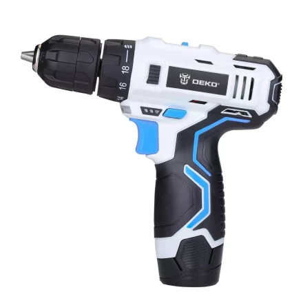 Дрель аккумуляторная DEKO GCD12DU3 SNOW WHITE SET1, 063-4170 купить в Когалыме