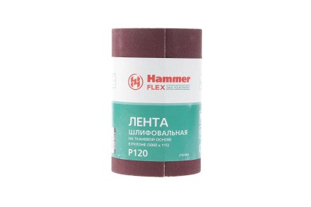 Лента шлифовальная в рулоне HAMMER Flex  216-004 купить в Когалыме