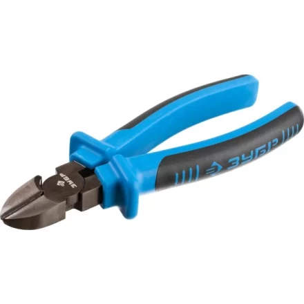 Бокорезы ЗУБР эксцентриковое расположение шарнира, особостойкое спец. покрытие Н12Х1 (никель/хром), двухкомпонентные рукоятки, 180мм 2201-5-18_z01 купить в Когалыме