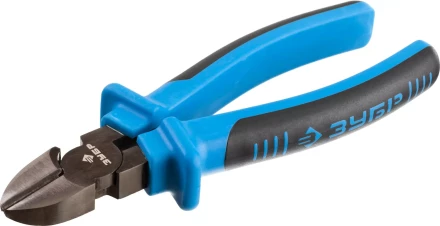 Бокорезы ЗУБР эксцентриковое расположение шарнира, особостойкое спец. покрытие Н12Х1 (никель/хром), двухкомпонентные рукоятки, 180мм 2201-5-18_z01 купить в Когалыме