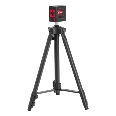 Лазерный уровень QBC RED Pro SET, 10 м, красный луч, батарейки, штатив// MTX 350105 купить в Когалыме