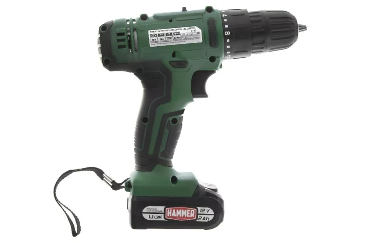 Дрель аккумуляторная HAMMER ACD12BS купить в Когалыме
