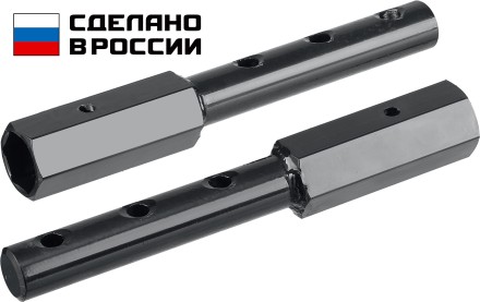 ЗУБР УД-3, НЕХ 32 - круг 30 мм, 2 шт., удлинитель (707107-3) купить в Когалыме