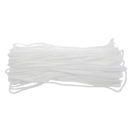 Шнур бельевой полипропиленовый с сердечником, 3 мм, L 20 м, белый, Home Palisad 937065 купить в Когалыме