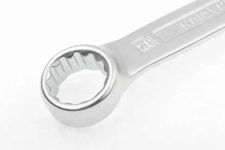 Ключ комбинированный 15 мм CrV холодный штамп GROSS 15134 купить в Когалыме