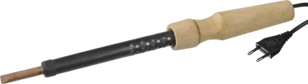 Электропаяльник с деревянной рукояткой, 100Вт 55407-100 купить в Когалыме