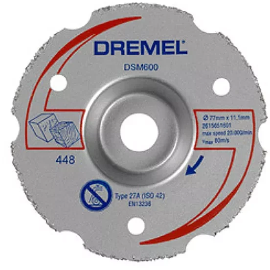 Диск многофункциональный SC600 к пиле DSM20 по дереву ламинату пластику Dremel купить в Когалыме