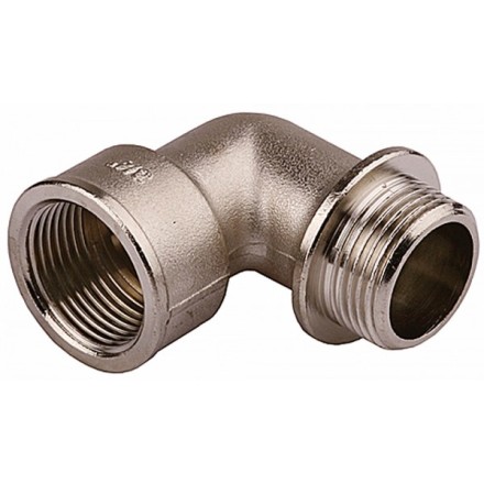 Уголок GENERAL FITTINGS с упором, никелированная латунь, г/ш, 3/4&quot; 51072-G/S-3/4 купить в Когалыме