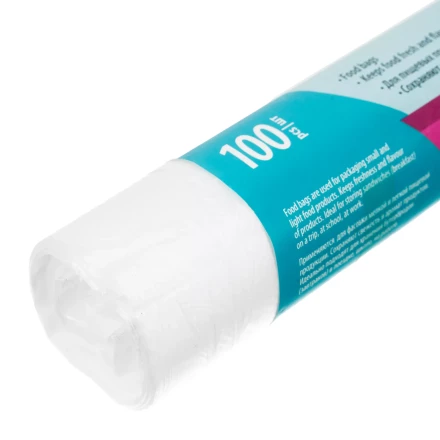 Пакеты для бутербродов, 400 x 260 мм, 100 шт, рулон, Home Palisad 950075 купить в Когалыме