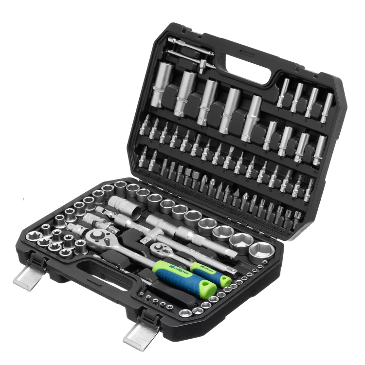 Набор инструментов Сибртех 13389, 1/2", 1/4", 108 предметов купить в Когалыме