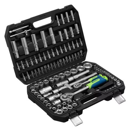 Набор инструментов Сибртех 13389, 1/2", 1/4", 108 предметов купить в Когалыме