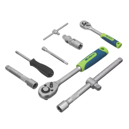 Набор инструментов Сибртех 13389, 1/2", 1/4", 108 предметов купить в Когалыме