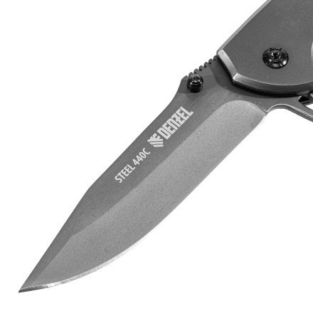 Нож складной Denzel, многоцелевой, системы Liner-Lock, с накладкой G10 на классической рукоятке, 79207 купить в Когалыме