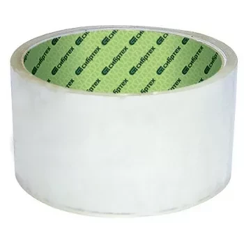 Клейкая лента Эксперт 45 мкм 25 мм х 60 м цвет прозрачный Сибртех 88720 купить в Когалыме