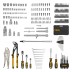 Набор инструментов Denzel 15808, 1/2&quot;, 3/8&quot;, 1/4&quot;, CrV, S2, пластиковый кейс, 232 предмета купить в Когалыме