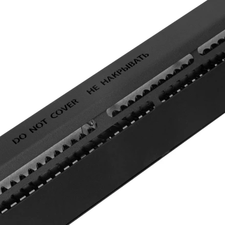 Конвектор электрический плинтусный Denzel ATRIC-450, 230 В, 450 Вт, ТЭН, черный 98136 купить в Когалыме