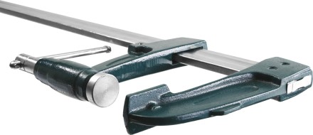 Струбцина KRAFTOOL тип &quot;F&quot;, с мультипликаторной прижимной втулкой, 125х600 мм 32013-125-600 купить в Когалыме