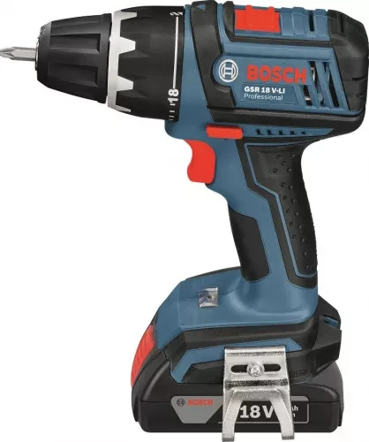 Дрель-шуруповерт аккумуляторный BOSCH GSR 18 V-Li (0.601.9E6.120) купить в Когалыме