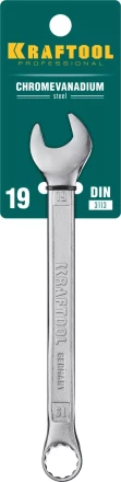Ключи комбинированные KRAFTOOL, Cr-V, DIN 3113 27079-19 купить в Когалыме