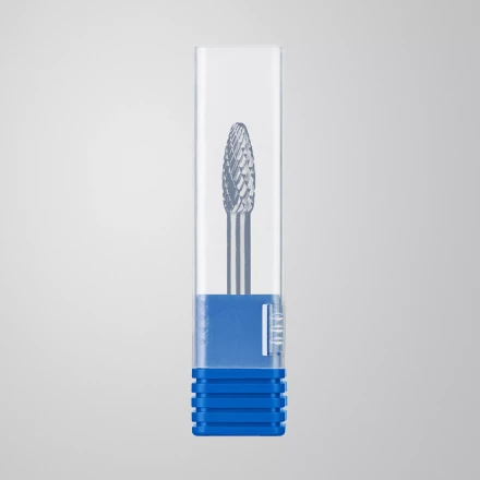 Зубр Твердосплавная борфреза H - пламя, 8 х 20 мм, радиус 1.5 мм (28807-8-20) купить в Когалыме