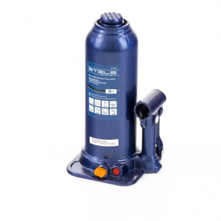 Домкрат гидравлический бутылочный 8 т h подъема 222-447 мм Stels 51165 купить в Когалыме