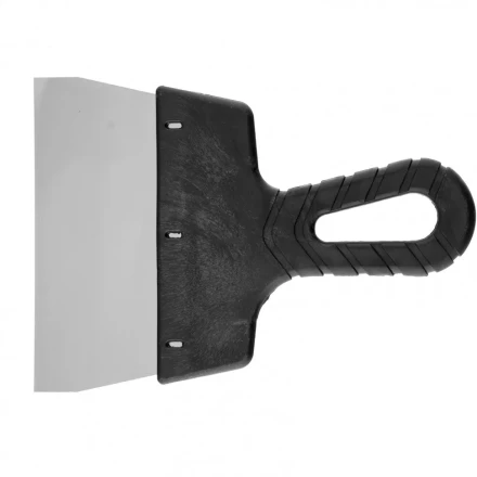 Шпатель фасадный из нержавеющей стали 150 мм пластмассовая ручка Россия 85149 купить в Когалыме