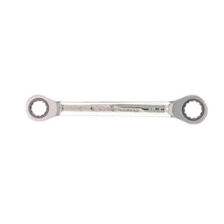 Ключ накидной трещоточный Matrix 16 x 18 мм зеркальный хром 14510 купить в Когалыме