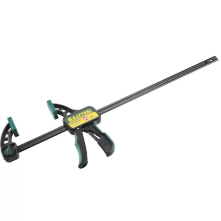 Струбцина "EcoKraft" ручная пистолетная, KRAFTOOL 32226-60, пластиковый корпус, 600/800мм, 150кгс 32226-60 купить в Когалыме