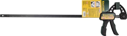 Струбцина "EcoKraft" ручная пистолетная, KRAFTOOL 32226-60, пластиковый корпус, 600/800мм, 150кгс 32226-60 купить в Когалыме