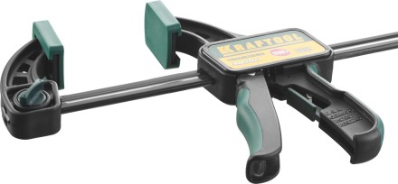 Струбцина &quot;EcoKraft&quot; ручная пистолетная, KRAFTOOL 32226-60, пластиковый корпус, 600/800мм, 150кгс 32226-60 купить в Когалыме