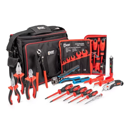 Набор инструментов электрика КВТ НИЭ-12 (89264) купить в Когалыме
