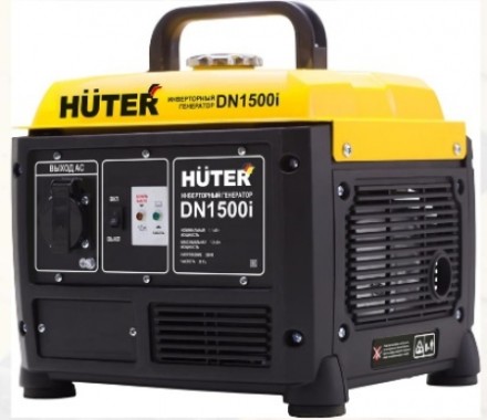 Инверторный бензогенератор Huter DN1500i купить в Когалыме