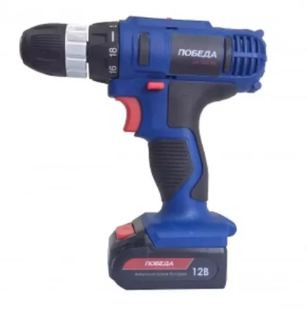 Аккумуляторная дрель-шуруповерт ПОБЕДА ДА-12/2 Ли PATRIOT купить в Когалыме