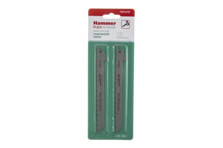Полотно для сабельной пилы HAMMER 150мм, TPI 18, BIM, 2шт/уп (Flex 225-003) купить в Когалыме