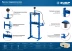 ЗУБР ПГН-10, 10 т, гидравлический пресс с гидронасосом и манометром, Профессионал (43072-10) купить в Когалыме