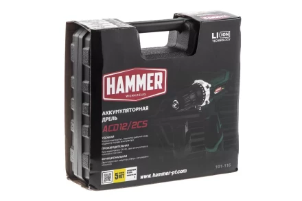 Дрель аккумуляторная HAMMER ACD12/2CS купить в Когалыме