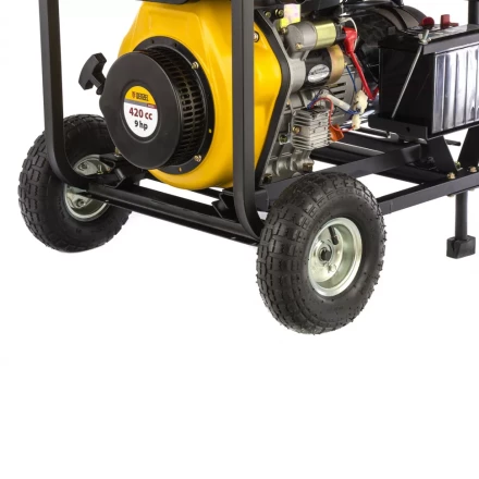 Генератор дизельный DENZEL DD6300Е электростартер 94657 купить в Когалыме