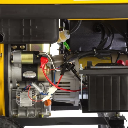 Генератор дизельный DENZEL DD6300Е электростартер 94657 купить в Когалыме