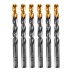 Сверло по металлу, 12 мм, HSS-Tin, Golden Tip, 6 шт. Denzel 717224 купить в Когалыме