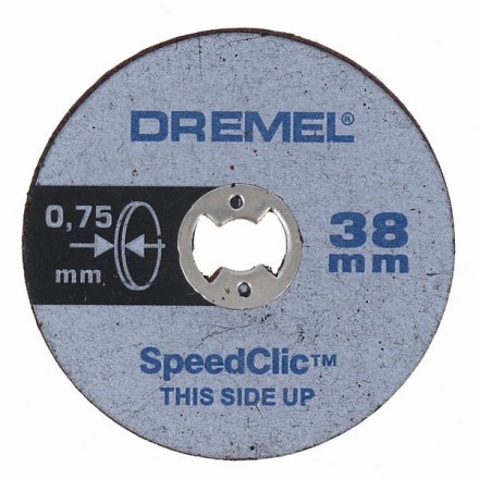 Диски отрезные по пластмассе SC409 5 шт 38х0,75 мм Dremel купить в Когалыме