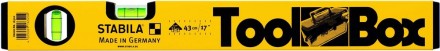 Уровень строительный  43 см  тип  70 Toolbox 16320 STABILA купить в Когалыме