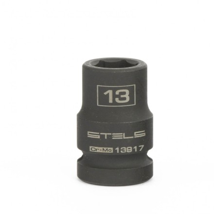 Головка ударная шестигранная 13 мм 1/2&quot; CrMo Stels 13917 купить в Когалыме