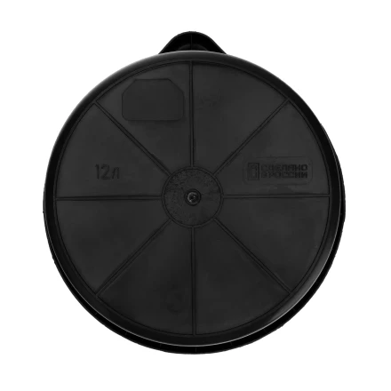 Ведро строительное пластмассовое, 12 л, высокопрочное с носиком Сибртех 81478 купить в Когалыме